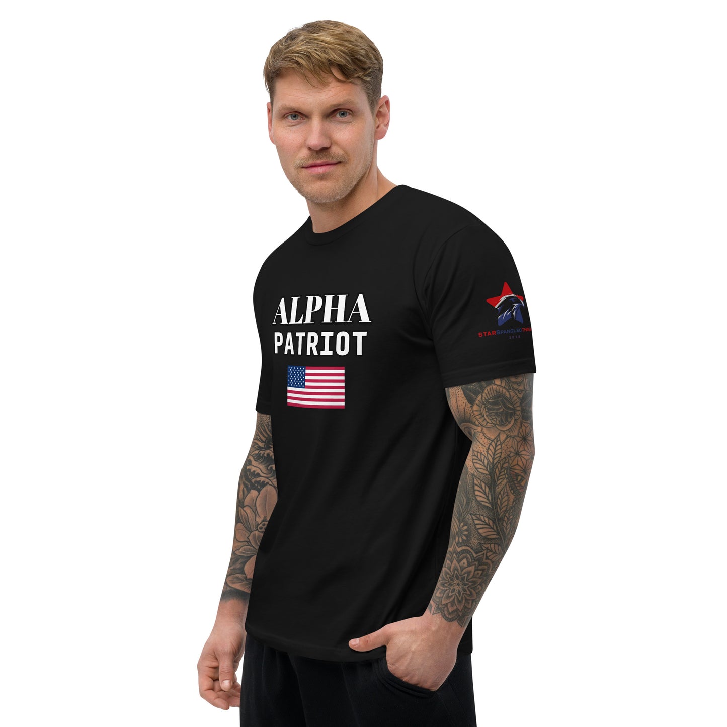 AlphaPatriot Premium Fitted T-Shirt